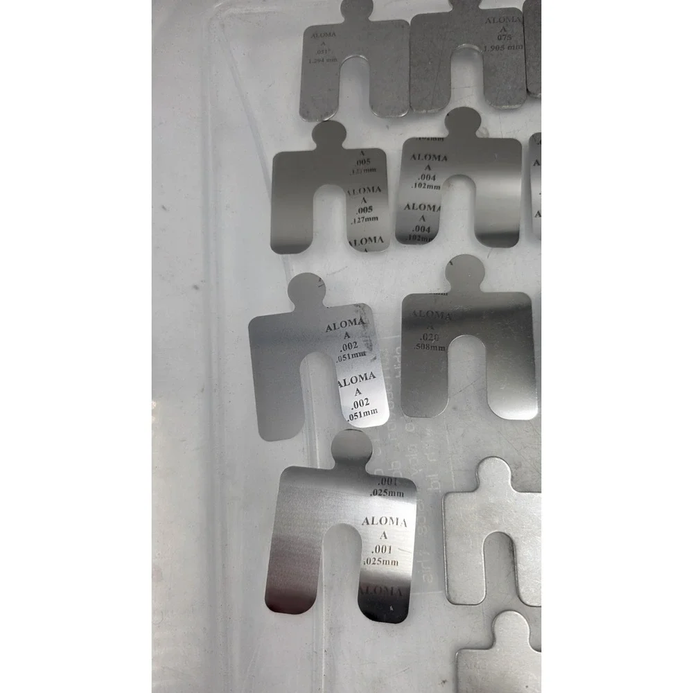 Aloma Size A Steel Shims  Thick  See photo FAST SHIP